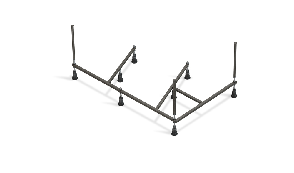 Рама для ванны Joanna-150 NEW металлическая в комплекте со сборочным пакетом K-RW-Joanna*150n
